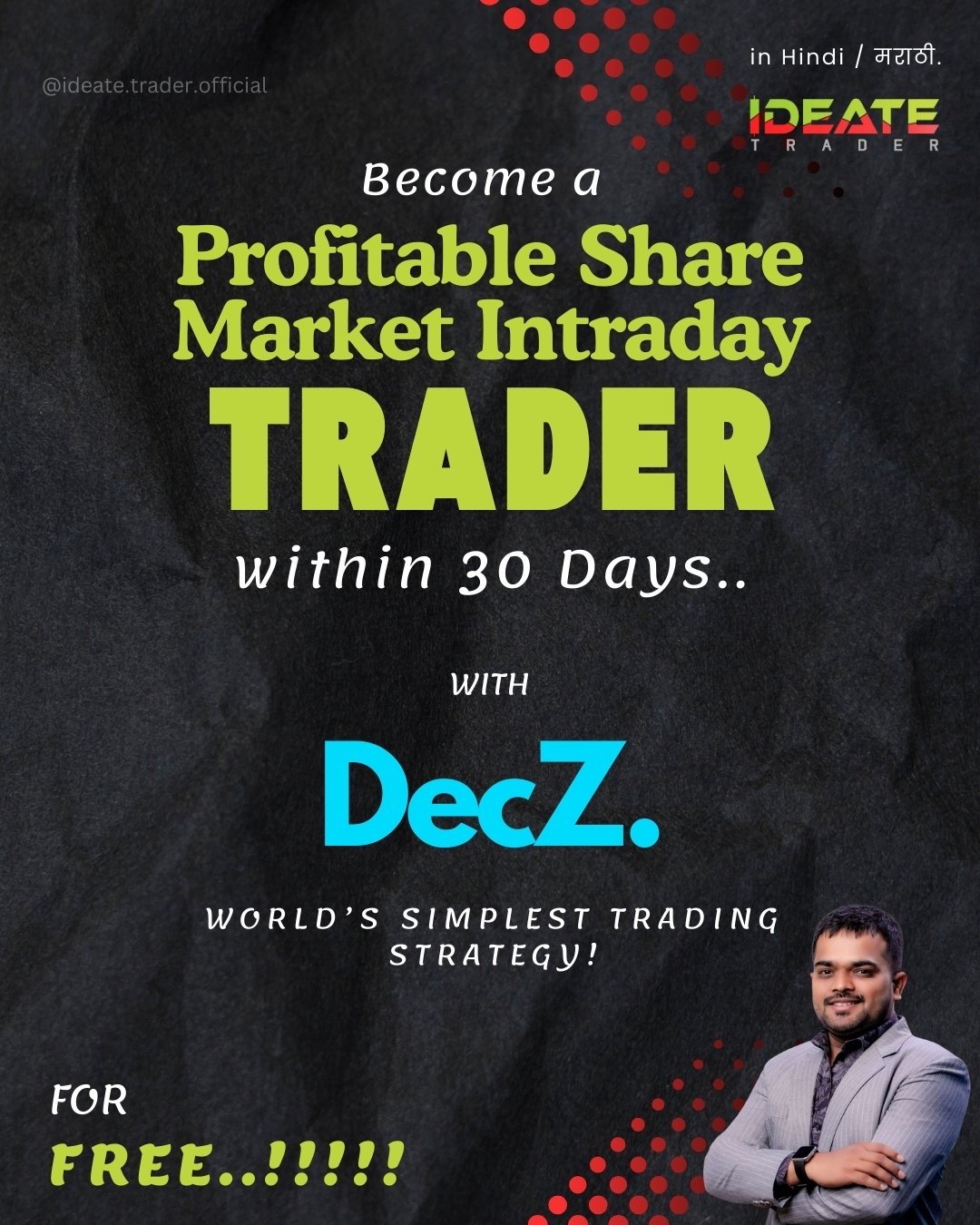 [FREE] Share Market Training & Live Trading - Master DecZ Strategy