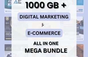 Biggest Digital Marketing & E-commerce Assets Bundle [Low Cost]